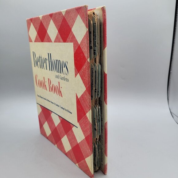 1950s Better Homes & Gardens Cook Book Ringed Binder With Binder Tabs - Picture 3 of 8